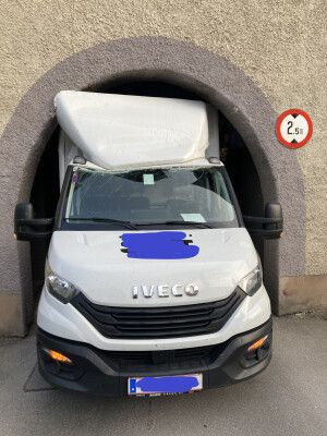Zu hoch. feuerwehr bludenz