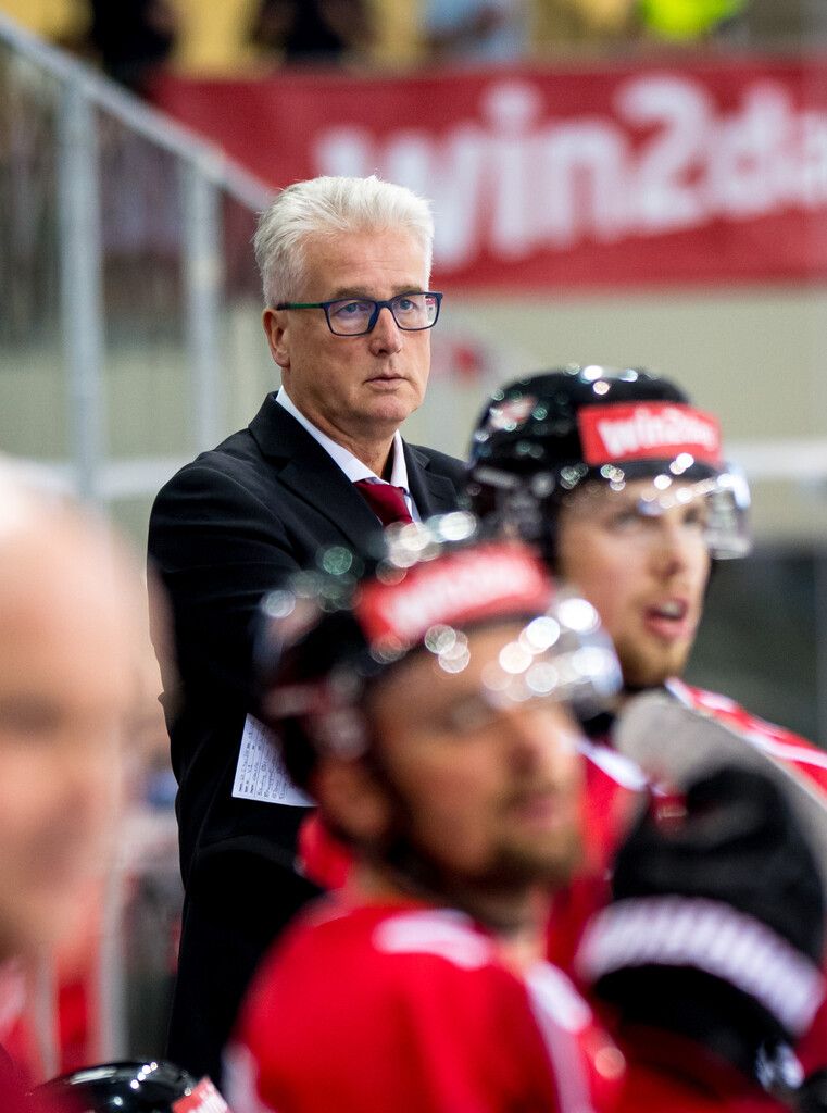 Auf das ÖEHV-Team um Teamchef Roger Bader wartet eine starke Gruppe. GEPA