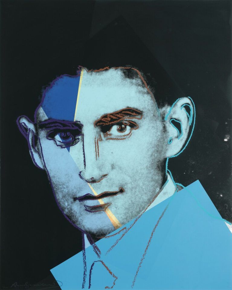 Das Kafka-Porträt der Siebdruckserie von Andy Warhol. Dorotheum
