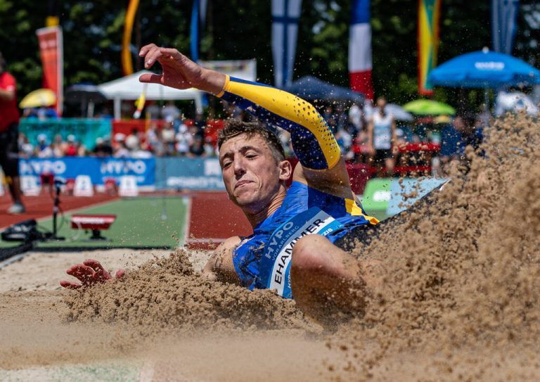 Der Schweizer Simon Ehammer hat viel vor in Götzis. APA