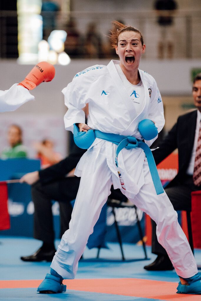 Für Bettina Plank beginnen heute ihre 13. Europameisterschaften. Bisher eroberte sie sechs EM-Medaillen, darunter Gold 2015. GEPA