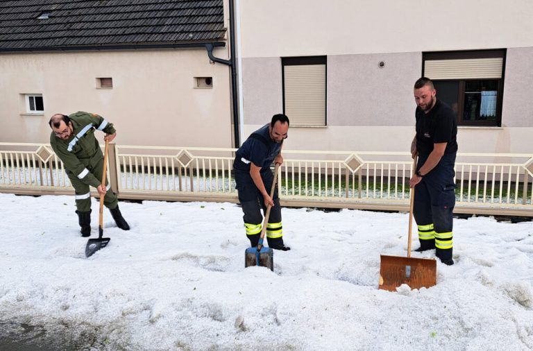 In Wörterberg musste die Feuerwehr zu einem zweistündigen Einsatz ausrücken.APA/BFKDO Güssing
