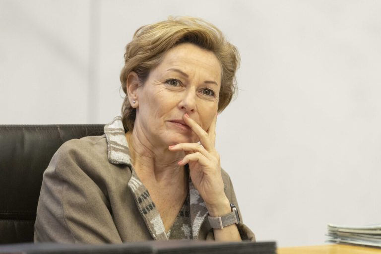 Landesrätin Martina Rüscher.⇒Maurice Shourot