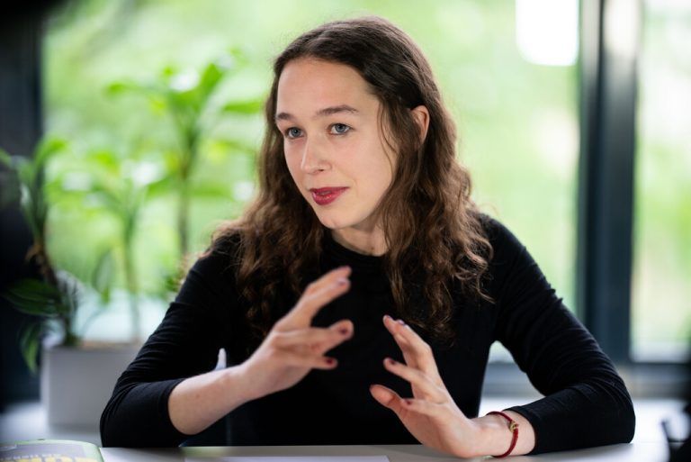 Lena Schilling. apa/georg hochmuth