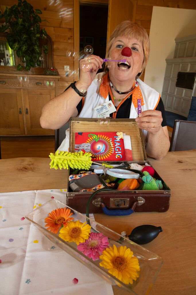 Maria Keckeisen-Felder in ihrem Element.Klaus hartinger
