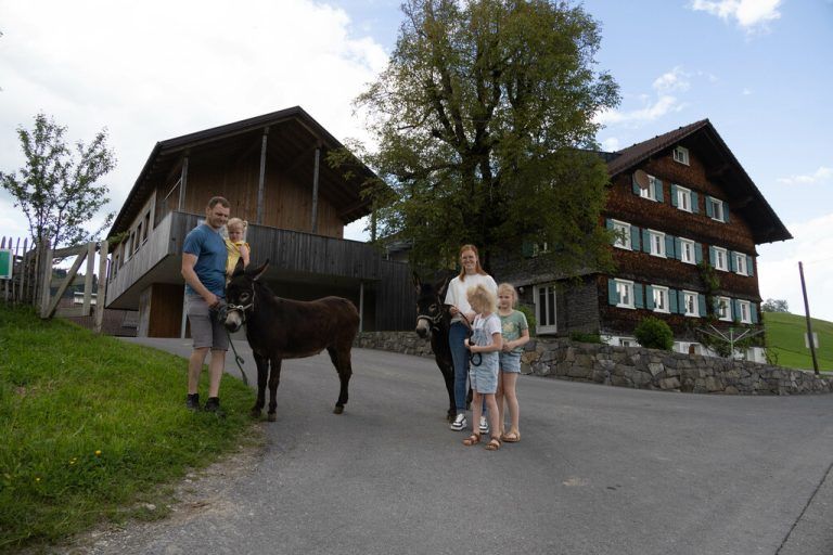 Martina und Tobias Rusch betreiben den Wiesenhof seit 2018.