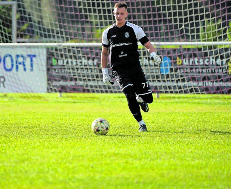 Michael Bader vom SV Satteins ist der Super-Torhüter des Monats April. Rhomberg (2), Stiplovsek, Verein,