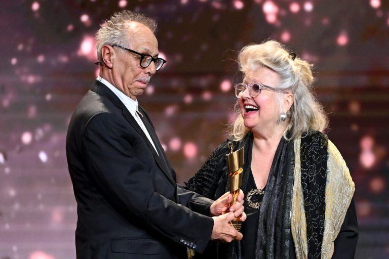 Schauspielerin Hanna Schygulla wurde mit dem Ehrenpreis ausgezeichnet.apa/gollnow