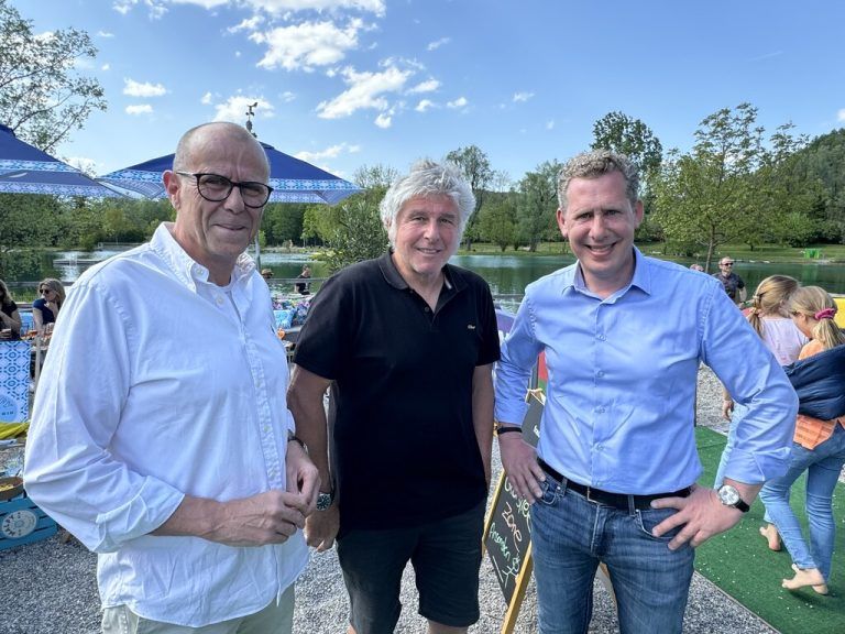 Walter Gohm, Markus Burtscher und Bernhard Heinzle.