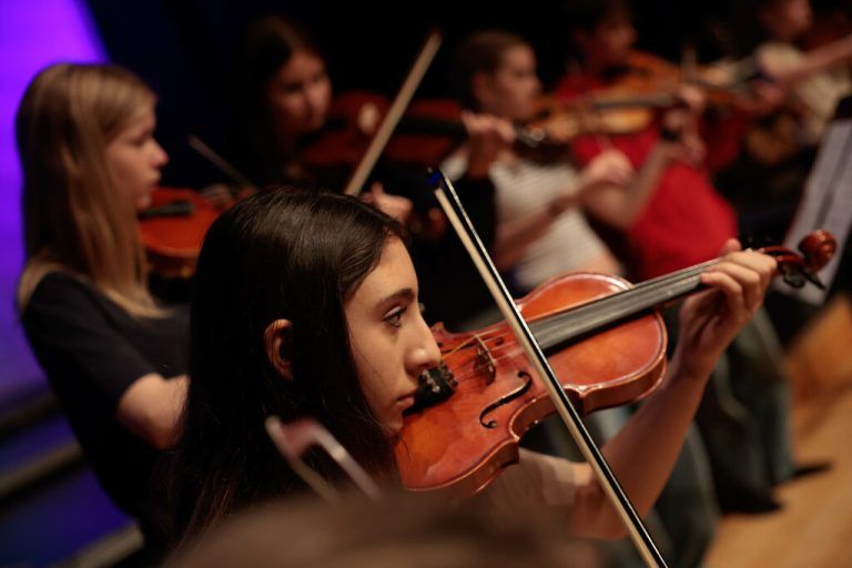 Aktuelle und ehemalige Musikmittelschüler waren Teil der Jubiläumskonzerte.