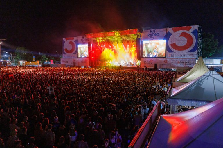 Am Wiener Donauinselfest wurden Kontrollen durchgeführt. APA/FLORIAN WIESER