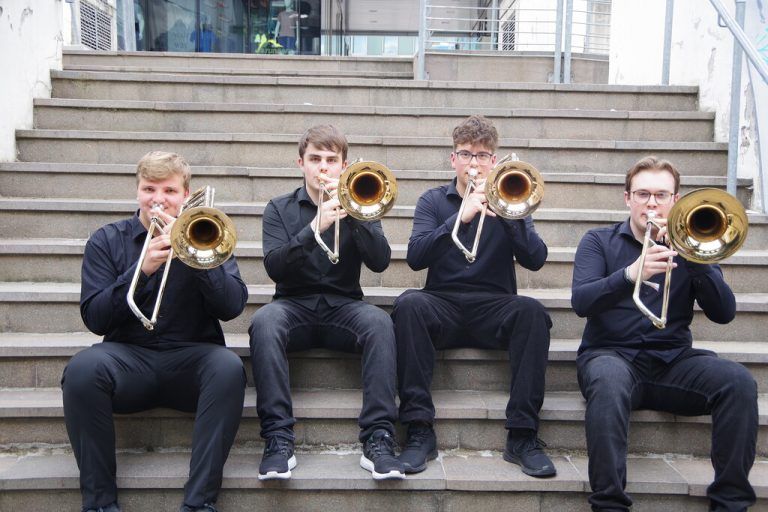 Blechbläser-Ensemble „T-Bone Breakers“.Thomas Schlömmer