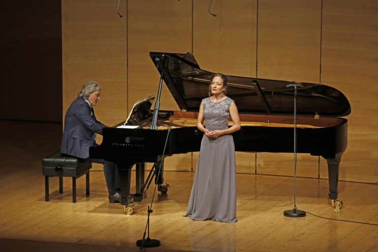 Christiane Karg und Gerold Huber begeisterten das Publikum in Schwarzenberg.Schubertiade