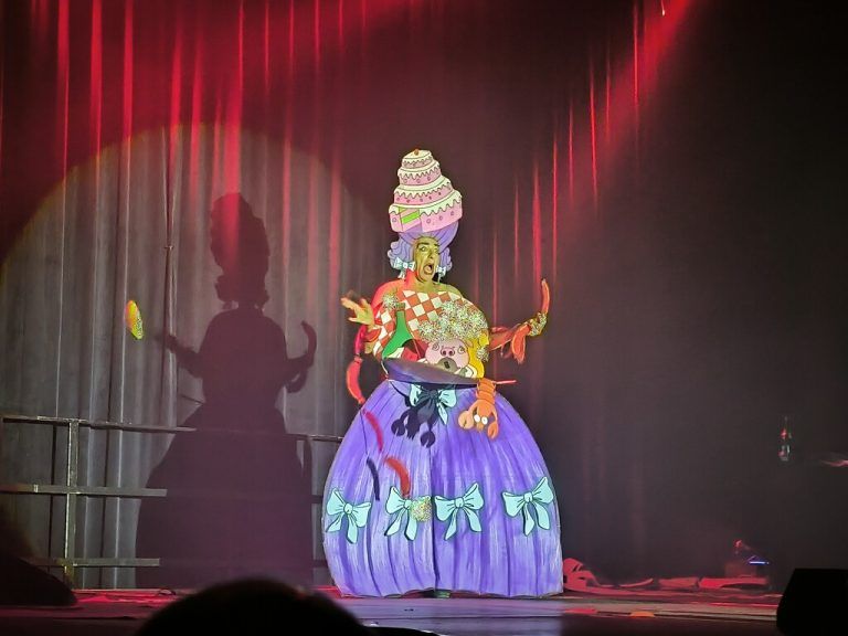 Comedian Ennio Marchetto bei seiner Show in Lustenau.Sieglinde Wöhrer
