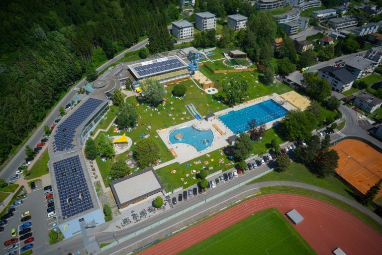 Das Bludenzer Hallenbad „Val Blu“ soll nach 26 Jahren Betrieb saniert werden.Steurer