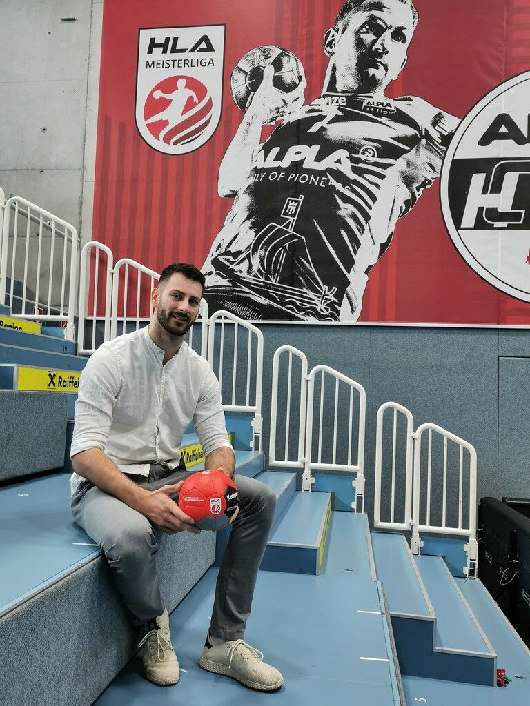 Der Deutsche Matthias Hild wird die Harder in der kommenden Saison im rechten Rückraum verstärken. Alexandra Köss
