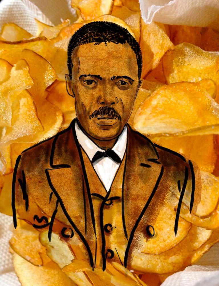 Der Koch George Crum gilt als Erfinder der Chips.Shutterstock