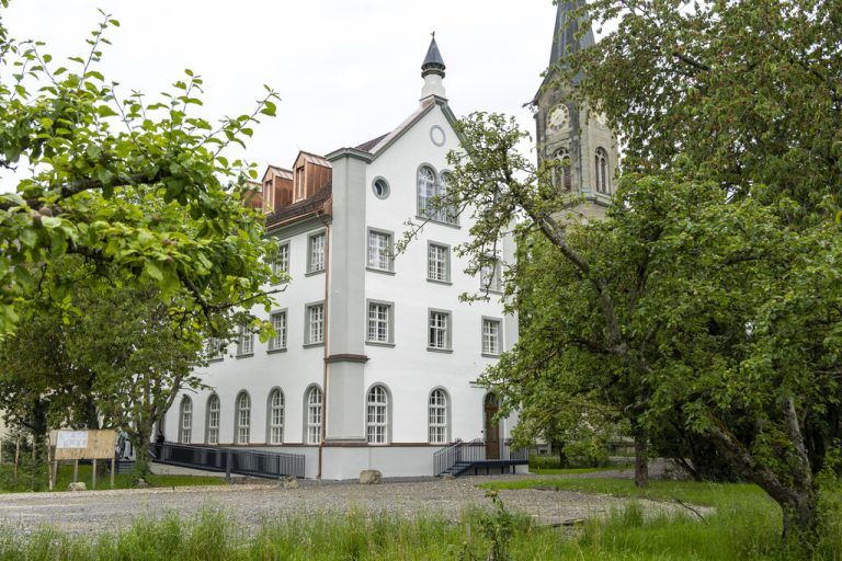 Der Osttrakt des Klosters Mehrerau wurde in den vergangenen Jahren komplett saniert.