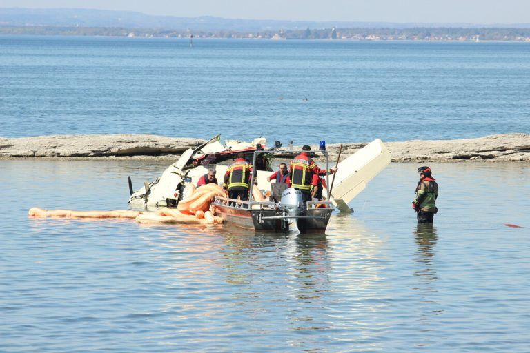 Der Pilot kam beim Absturz ums Leben.Ronny vlach