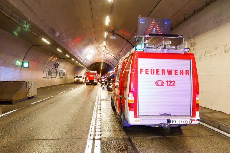 Die Feuerwehr löschte. hofmeister