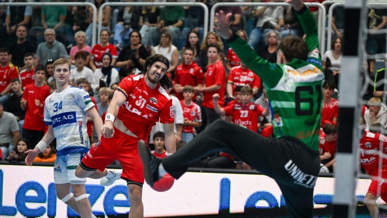 Die Harder sind bereit für den heutigen Showdown. In Finalspiel eins erzielte Ivan Horvat elf Tore. GEPA/Lerch