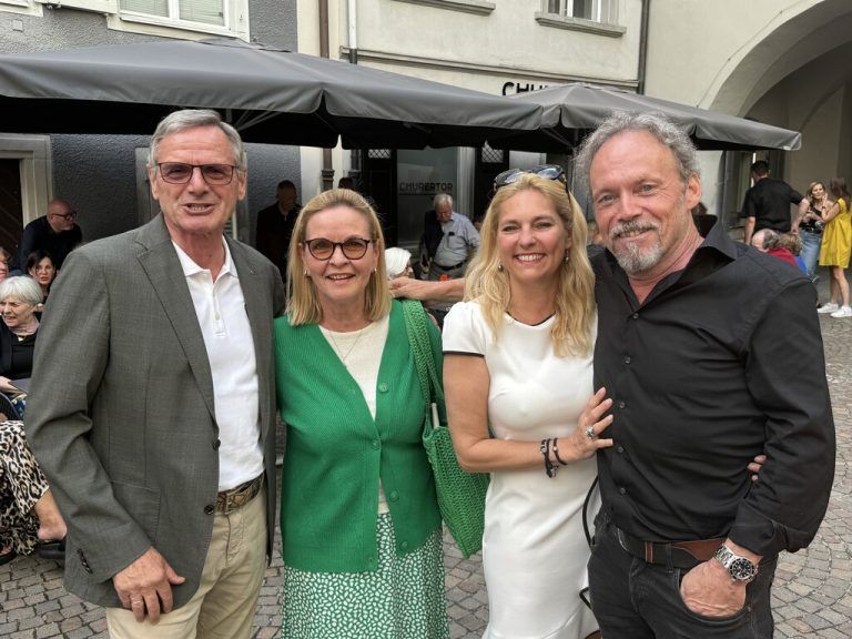 Genießer-Quartett: Peter und Michaela Gorbach sowie Barbara und Thomas Kopf.