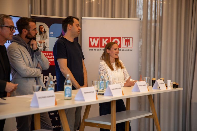 Lara Bechter sprach über ihre Erfahrungen bei der Unternehmensgründung.Kraxner-Holzer/Wisto