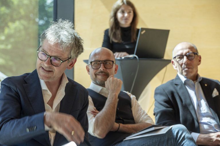 Marcus Nigsch, Michael Ritsch, Michael Rauth und Nina Fink (Kulturservice Bregenz). roland paulitsch