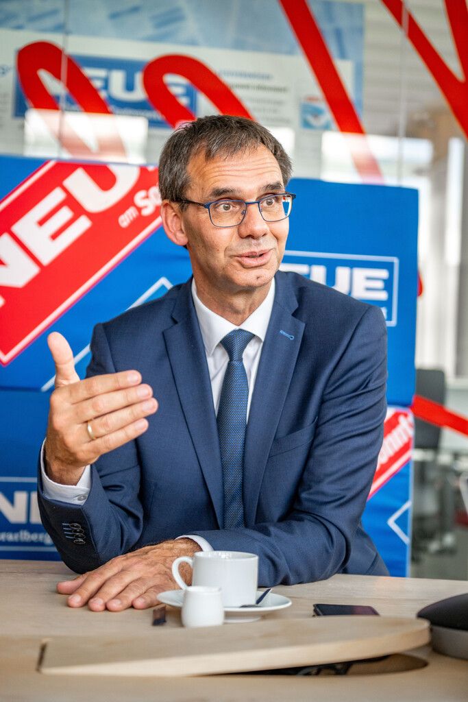 Markus Wallner (ÖVP) will einen „kurzen, sparsamen und fairen“ Wahlkampf.rhomberg