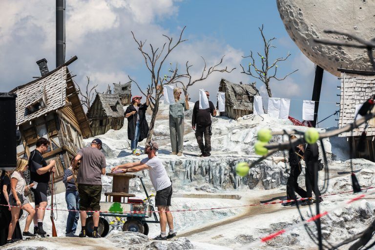 Probenstart auf der neuen Seebühne.Philipp Steurer