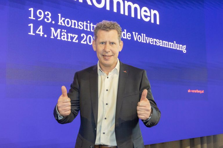 AK-Präsident Bernhard Heinzle.Paulitsch