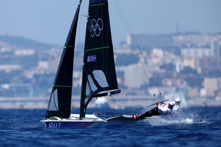 Bildstein/Hussl beim gestrigen Training vor Marseille.Reuters
