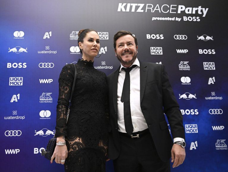 Ein Bild aus besseren Tagen: René Benko mit Ehefrau Nathalie. Apa