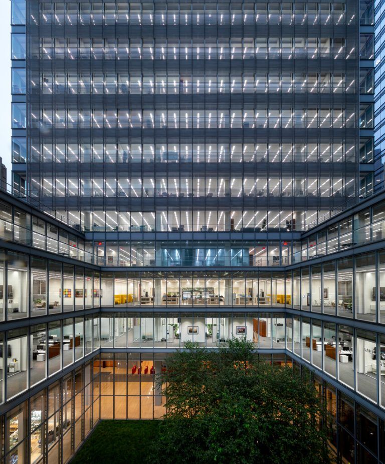Eines von vielen internationalen Projekten von Zumtobel: Das New York Times Building. zg