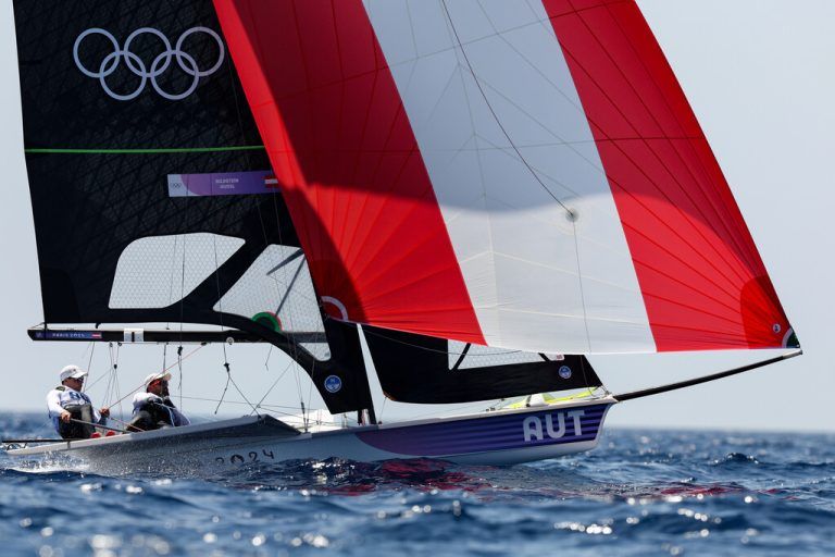 Es läuft einfach nicht für Bildstein und Hussl.World Sailing