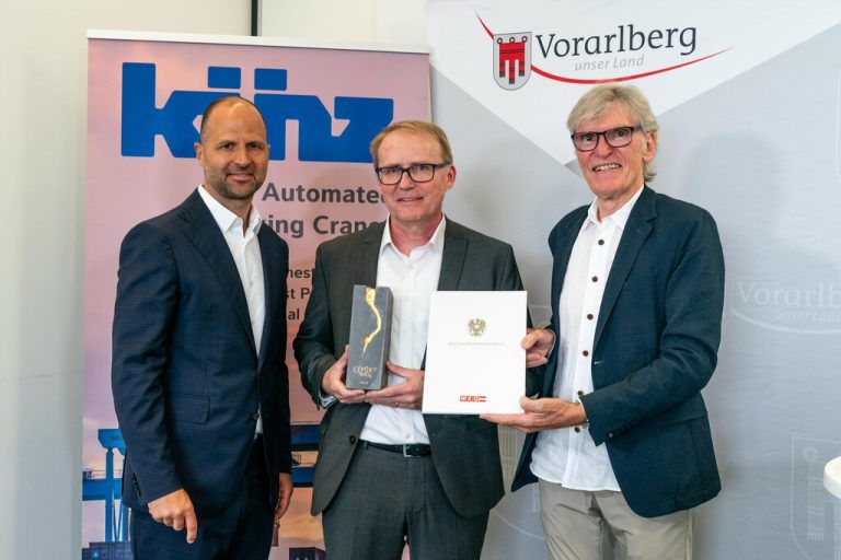 Landesrat Marco Tittler, Künz-Geschäftsführer Günter Bischof und WKV-Präsident Wilfried Hopfner. Stiplovsek