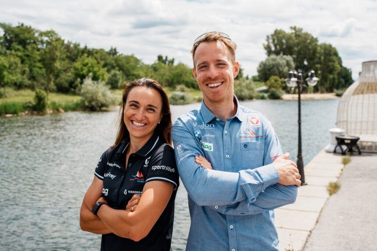 Lara Vadlau und Lukas Mähr sind bereit für Olympia. GEPA