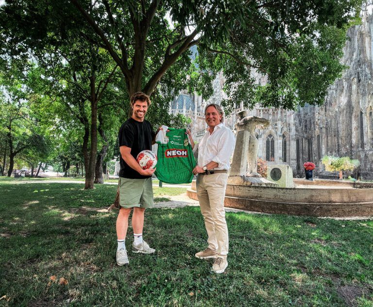 Neoh-Geschäftsführer Manuel Zeller (l.) und Christoph Wirnsperger.Verein