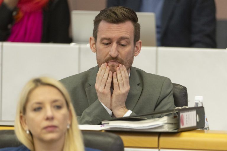 Neos-Klubobmann Johannes Gasser stellte die Idee seiner Fraktion in der Aktuellen Stunde vor.Shourot, Hartinger, Paulitsch