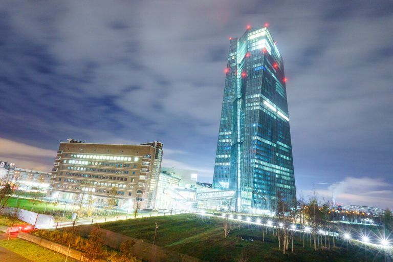 Am 12. September steht bei der Europäischen Zentralbank die nächste Zinssitzung auf dem Programm.⇒ APA/dpa/Andreas Arnold