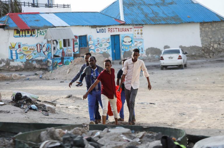 Der Terrorangriff in Mogadischu forderte viele Todesopfer.Reuters