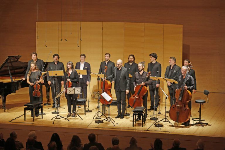 Die achtköpfige „Allstar-Boygroup“ begeisterte beim Ensembleabend in Schwarzenberg.⇒Schubertiade