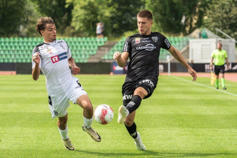 Die Bregenzer feierten einen 2:1-Sieg gegen Voitsberg. ⇒→⇒Dietmar Stiplovsek