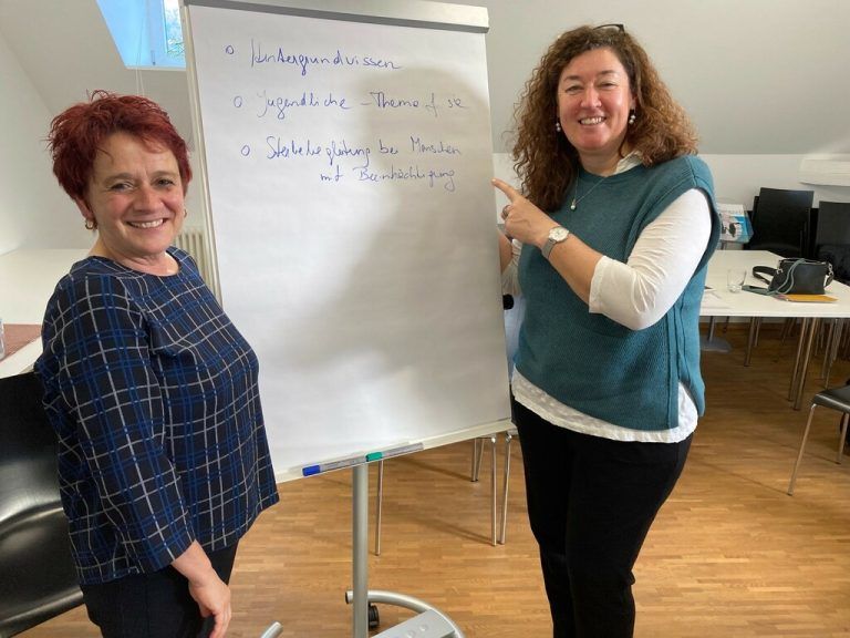 Die Kurse werden von Fachpersonal geleitet. ⇒Caritas Vorarlberg
