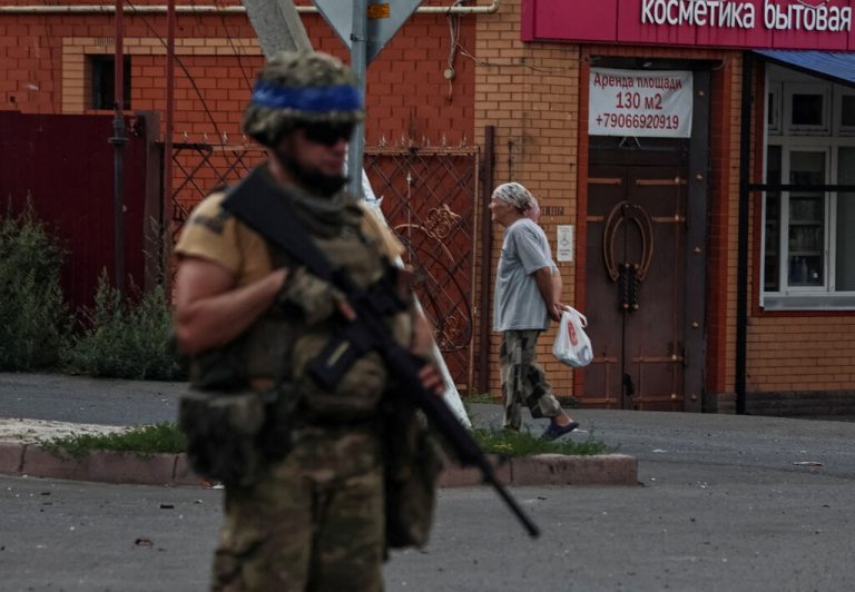 Dutzende Ortschaften hat die ukrainische Armee in der russischen Region Kursk unter Kontrolle.⇒REUTERS