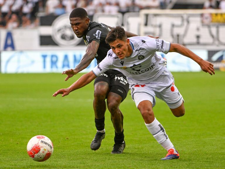 Gustavo Santos und Co. rangen Austria Wien am Sonntag in einem intensiven Heimspiel ein 1:1-Unentschieden ab. ⇒GEPA/Lerch (2), APA