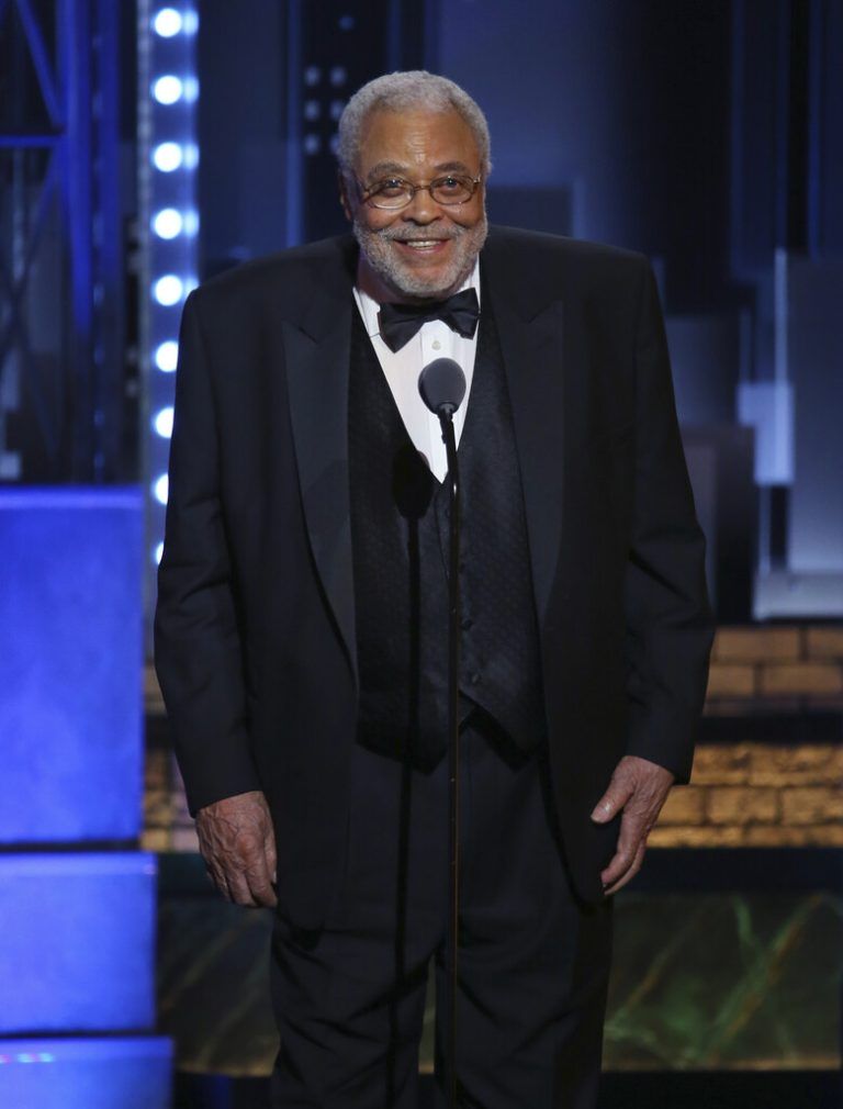 James Earl Jones 2017 in New York.⇒AP