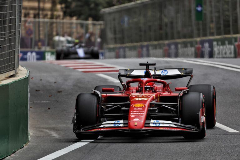 Leclerc ist in Baku einfach nicht zu stoppen.⇒GEPA