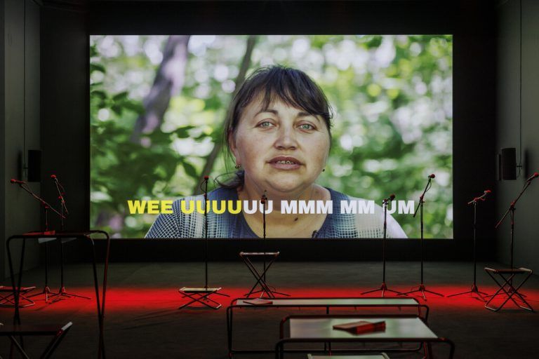 „Repeat after me, 2022“ vom ukrainischen Kollektiv Open Group.⇒Jacopo Salvi