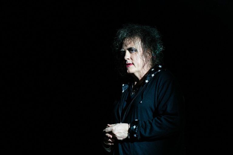 Sänger Robert James Smith.Odgaard/Scanpix/AFP